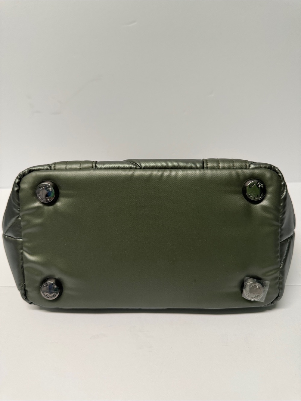 Lug Dory Mini Metallic Olive Crossbody Bag - Picture 3 of 13